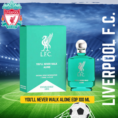 Liverpool FC YOU'LL NEVER WALK ALONE Eau De Parfum, 100ml