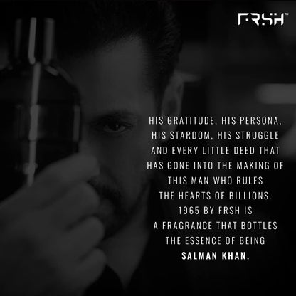 FRSH 1965 By Salman Khan EDP 100ML + Free Deodarant