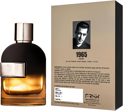 FRSH 1965 By Salman Khan High Concentration Oud EDP 100 ml + Free Deo