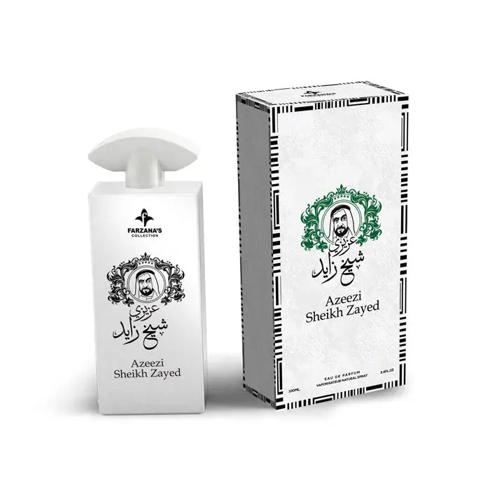 Azeezi Sheikh Zayed Eau de Parfum - 100 ml, 3.4 fl.oz