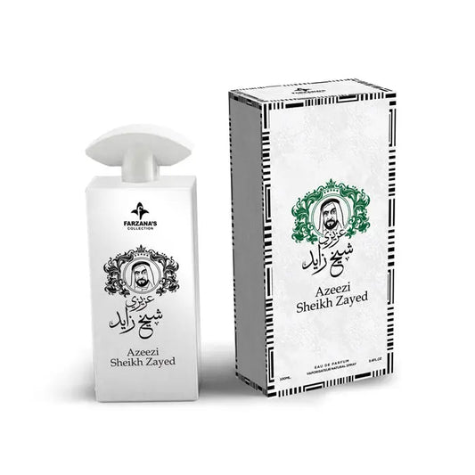 Azeezi Sheikh Zayed Eau de Parfum - 100 ml, 3.4 fl.oz