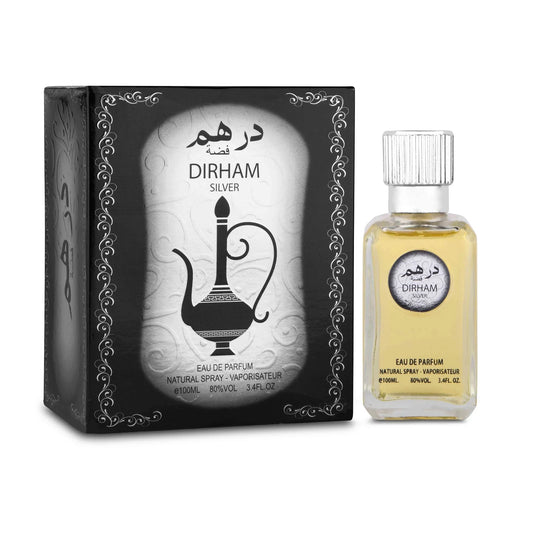 Dirham Silver Eau de Parfum - 100 ml, 3.4 fl.oz